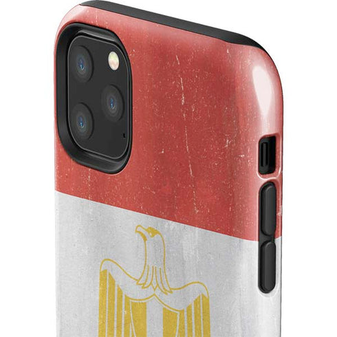 Egypt Flag Distressed iPhone 11 Pro Max Impact Case